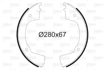 Комплект тормозных колодок VALEO купить