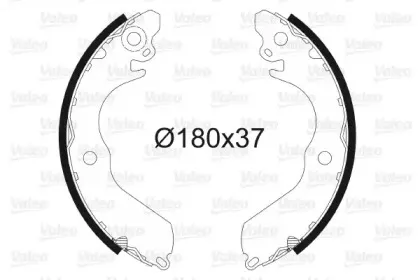 Комплект тормозных колодок VALEO купить