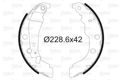 Комплект тормозных колодок VALEO купить