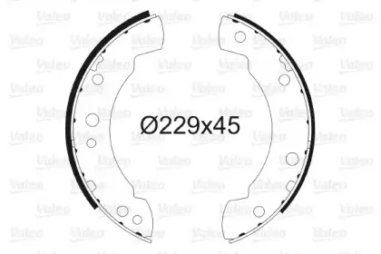 Комплект тормозных колодок VALEO купить