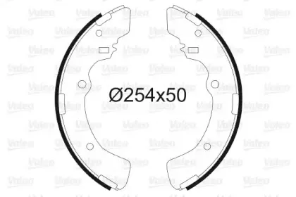 Комплект тормозных колодок VALEO купить