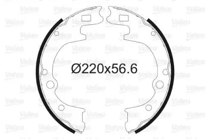 Комплект тормозных колодок VALEO купить