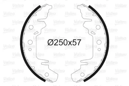 Комплект тормозных колодок VALEO купить