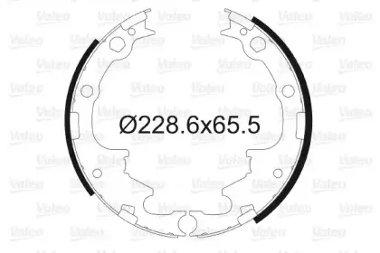 Комплект тормозных колодок VALEO купить