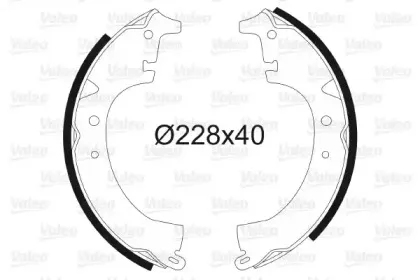 Комплект тормозных колодок VALEO купить