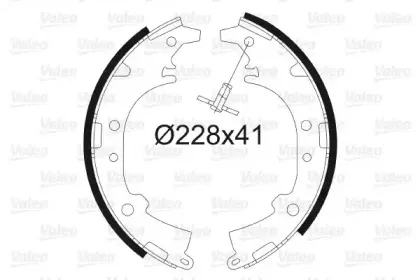 Комплект тормозных колодок VALEO купить