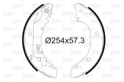 Комплект тормозных колодок VALEO купить