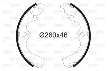 Комплект тормозных колодок VALEO купить