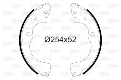 Комплект тормозных колодок VALEO купить