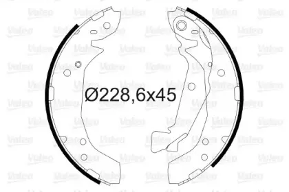 Комплект тормозных колодок VALEO купить