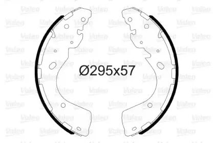 Комплект тормозных колодок VALEO купить