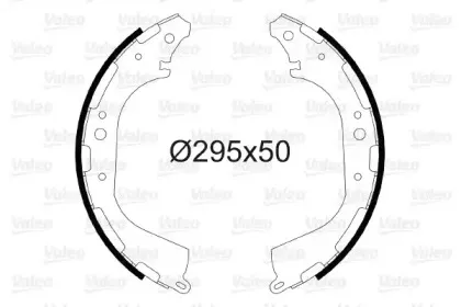 Комплект тормозных колодок VALEO купить