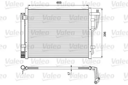 Конденсатор, кондиционер VALEO купить