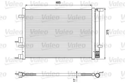 Конденсатор, кондиционер VALEO купить
