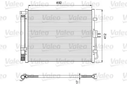 Конденсатор, кондиционер VALEO купить