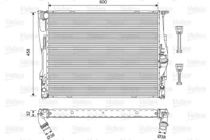 Радиатор, охлаждение двигателя VALEO купить