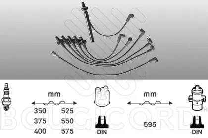 Комплект проводов зажигания BOUGICORD купить