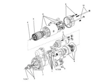 Стартер REMY купить