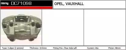 Тормозной суппорт REMY купить