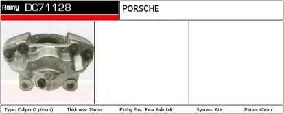 Тормозной суппорт REMY купить