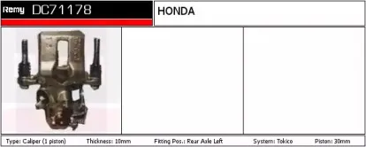 Тормозной суппорт REMY купить