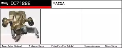 Тормозной суппорт REMY купить