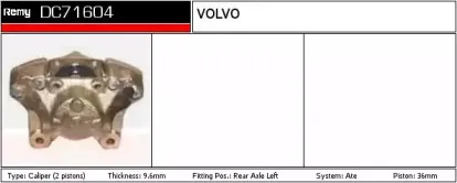 Тормозной суппорт REMY купить