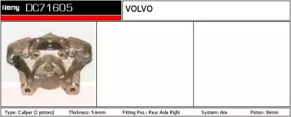 Тормозной суппорт REMY купить