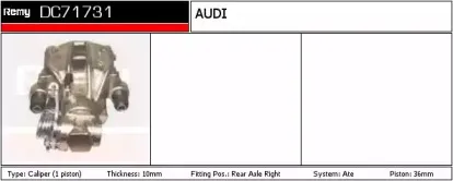 Тормозной суппорт REMY купить