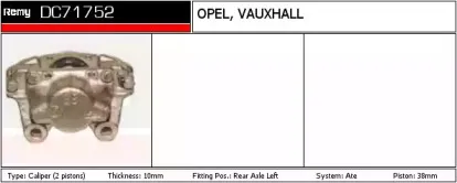 Тормозной суппорт REMY купить