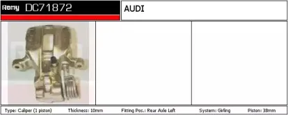 Тормозной суппорт REMY купить