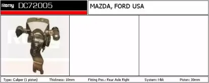 Тормозной суппорт REMY купить