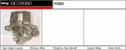 Тормозной суппорт REMY купить