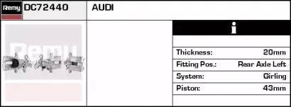 Тормозной суппорт REMY купить