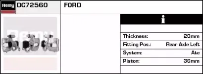Тормозной суппорт REMY купить