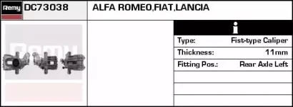 Тормозной суппорт REMY купить