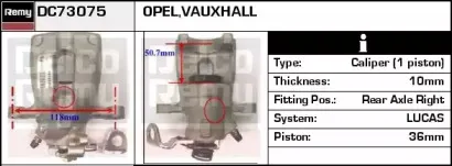 Тормозной суппорт REMY купить
