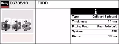Тормозной суппорт REMY купить