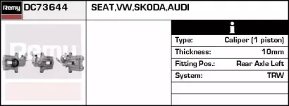 Тормозной суппорт REMY купить