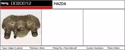 Тормозной суппорт REMY купить