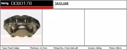 Тормозной суппорт REMY купить