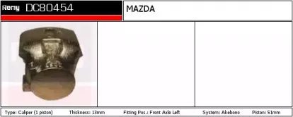 Тормозной суппорт REMY купить