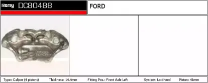 Тормозной суппорт REMY купить