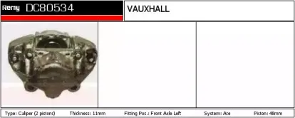 Тормозной суппорт REMY купить