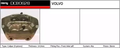 Тормозной суппорт REMY купить