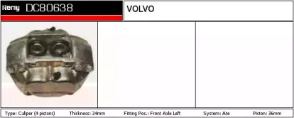 Тормозной суппорт REMY купить