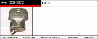 Тормозной суппорт REMY купить