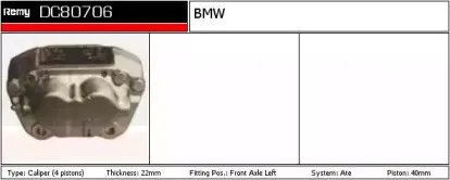 Тормозной суппорт REMY купить