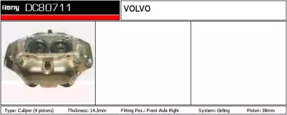 Тормозной суппорт REMY купить