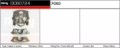 Тормозной суппорт REMY купить